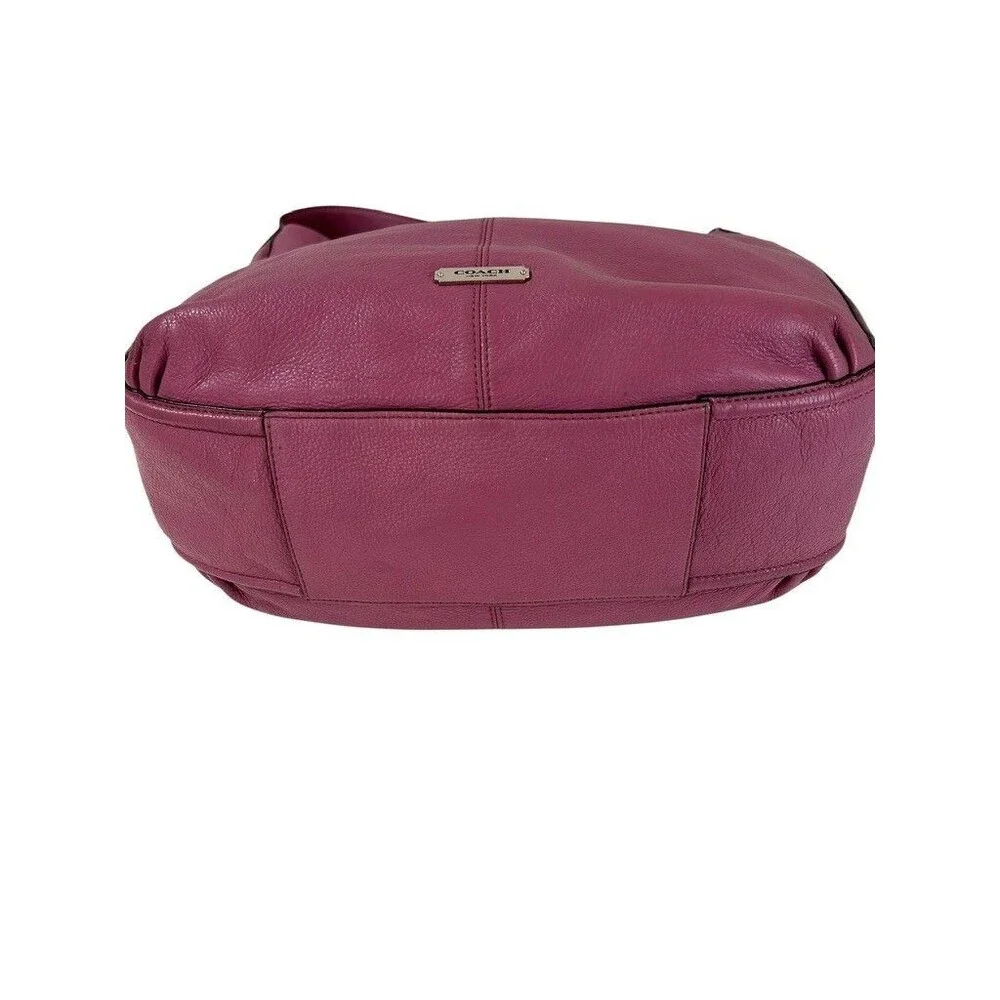 COACH - F23309 Leather Hobo Shoulder Bag Rose Pink